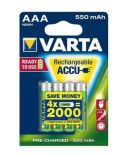 VARTA Akumulatorki VARTA R2U AAA 550mAh 4szt