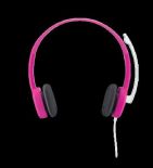 Logitech Stereo Headset H150 Cranberry