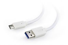 Gembird Kabel USB 3.0 (AM) - USB 3.1 Type-C (M) 0.1m biały