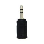 LogiLink Adapter typu Jack 3.5mm do Jack 2.5mm, czarny