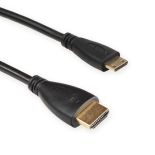 4World Kabel HDMI - mini HDMI, High Speed z Ethernet (v1.4), 3D, HQ, BLK, 1.8m