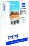 Epson Tusz T701 cyan XXL , 3400str , WP4000/4500