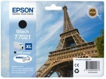 Epson Tusz T702 black XL , WP4000/4500