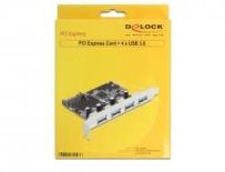 DeLOCK PCI Express Card >4 x zew. porty USB3.0