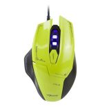 E-Blue Mysz przewodowa E-Blue Mazer optyczna Gaming czarno-zielona