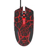 E-Blue Mysz przewodowa E-Blue Cobra optyczna Gaming czarno-czerwony