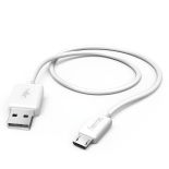 Hama KABEL ŁADUJĄCY/DATA MICRO USB 1,4M BIAŁY