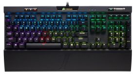 Corsair klawiatura mechaniczna gaming K70 RGB MK.2 - Cherry MX Brown, NA