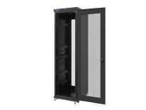 LANBERG Szafa instalacyjna stojąca 19 42U 600x800 LCD Drzwi Perforowane czarna Lanberg (flat pack)