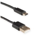 4World Kabel USB 2.0 , AM / B Micro USB-C transfer/ładowanie 2.0m czarny