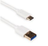 4World Kabel USB 3.0 , AM / B Micro USB-C transfer/ładowanie 2.0m biały