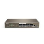 Tenda TEF1118P-16-150W 16 X 10/100Mbps PoE + 1 Gigabit/SFP, max. 135W