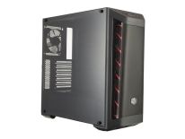 Cooler Master obudowa Masterbox MB511 czarno-czerwona, z oknem