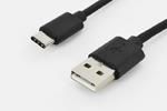 ednet Kabel USB 2.0 HighSpeed Typ USB C/A M/M czarny 3m