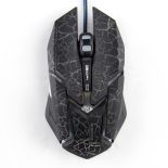 E-Blue Mysz USB Auroza Gaming 4000DPI czarna 49544