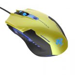 E-Blue Mysz USB Auroza G 3000DPI zielona