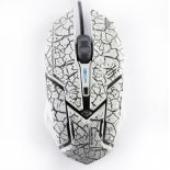 E-Blue Mysz USB Auroza Gaming 4000DPI biała