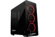 MSI Obudowa Mag Pylon 2 x USB 3.0 Triple Tempered Glass