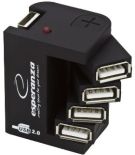 Esperanza EA126 - Hub 4 Porty USB 2.0