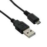 4World Kabel USB 2.0 MICRO 5pin, AM / B MICRO transfer/ładowanie 1.0m czarny