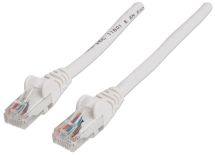 Intellinet patch cord RJ45 (kat. 6, UTP, 0.5m, biały, 100% miedź)