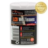 Media-Tech LCD WET TISSUES (chusteczki wilgotne do czyszczenia monitorów LCD)