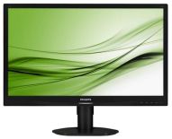 Philips Monitor 241S4LCB, 24'', Full HD; 5ms; D-Sub/DVI; HAS; czarny