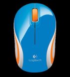 Logitech Mysz M187 Niebieski 910-002738