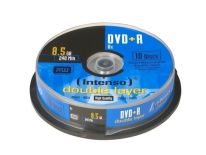 Intenso DVD+R DL 8,5GB 8x (cake box, 10szt)