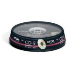 TDK CD-R 700MB 52x (cake box, 10szt)