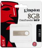 Kingston Pendrive (Pamięć USB) 8 GB USB 2.0 Srebrny