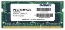 Patriot 8GB 1600MHz DDR3 Non-ECC SODIMM