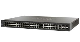 Cisco Systems Cisco SF500-48P PoE 48x10/100, 4xGig(2x5G SFP) Stackable Managed Switch