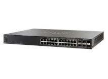 Cisco Systems Cisco SG500X-24P PoE 24x10/100/1000, 4x10Gig SFP+ Stackable Managed Switch