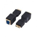 LogiLink adapter USB 3.0 typ-B żeński do USB 3.0 typ-B męski