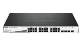 D-Link 24 PoE 10/100/1000 Base-T port + 4 x 1000Base-T/SFP ports, PoE max 193W