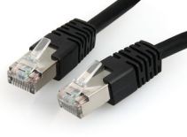 Gembird patchcord RJ45, kat. 6, FTP, 1m, czarny