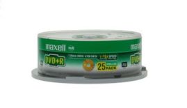 Maxell DVD+R 4,7GB 16x (cake box, 25szt)