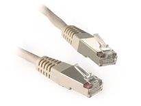 Equip patchcord RJ45, kat. 5e, FTP, 0.5m, szary