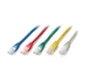 Equip patchcord RJ45, kat. 5e, UTP, 0.5m, szary