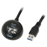 LogiLink kabel ze stacja dokującą 2x USB3.0