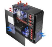 Thermaltake obudowa Commander MS-III (Window, USB 3.0, ATX, fan 120mm LED, bez zasilacza)