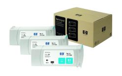 HP 81 Cyan Dye 3-Ink Multipack (680 ml, designjet 5500/5500pc 5000/5000ps)