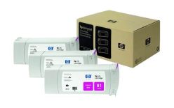 HP 81 Magenta Dye 3-Ink Multipack (680 ml, designjet 5500/5500pc 5000/5000ps)