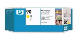 HP 90 Yellow (głowica drukująca, printhead cleaner)