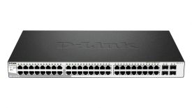 D-Link 52-port 10/100/1000 Gigabit Smart Switch including 4 Combo 1000BaseT/SFP