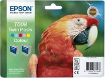 Epson T008403 czarny Twin Pack (wkład atramentowy, St Photo 790/ 870/ 870 LE/ 875DC/ 890)