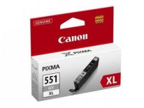 Canon wkład atramentowy CLI551GY XL grey BLISTER with security (iP7250/MG5450/MG6350)