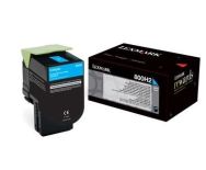 Lexmark toner 800H2 cyan (3000str, CX410de / CX410dte / CX410e)