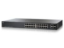 Cisco Systems Cisco SLM2024PT SG200-26P 26-port Gigabit PoE Smart Switch, Zam: SG250-26H-K9-EU